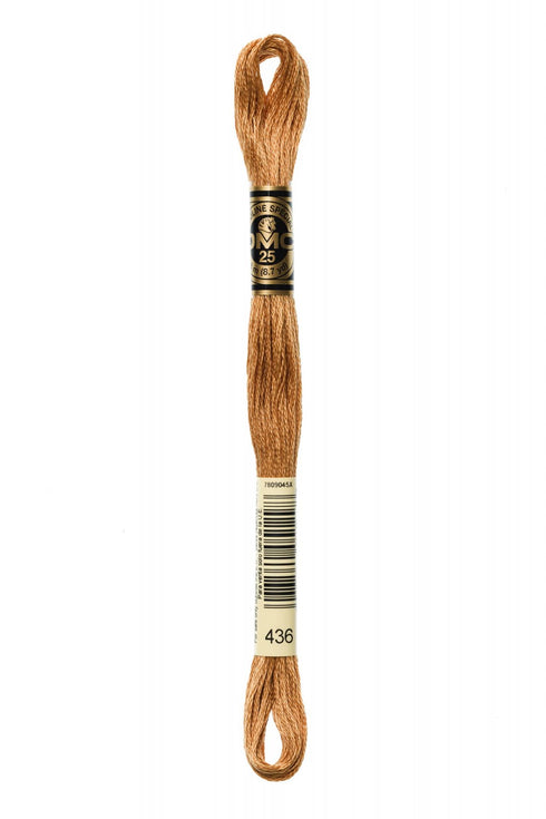 TAN 6-STRAND EMBROIDERY COTTON